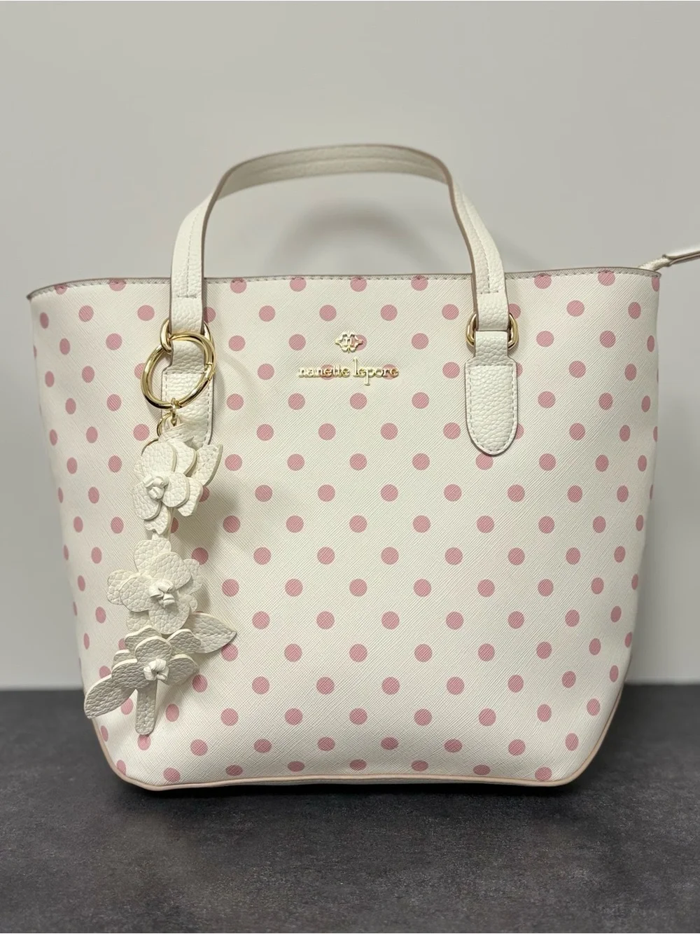 Nanette Lepore Marianna Crossbody Polka Dots Bag - Picture 6 of 7